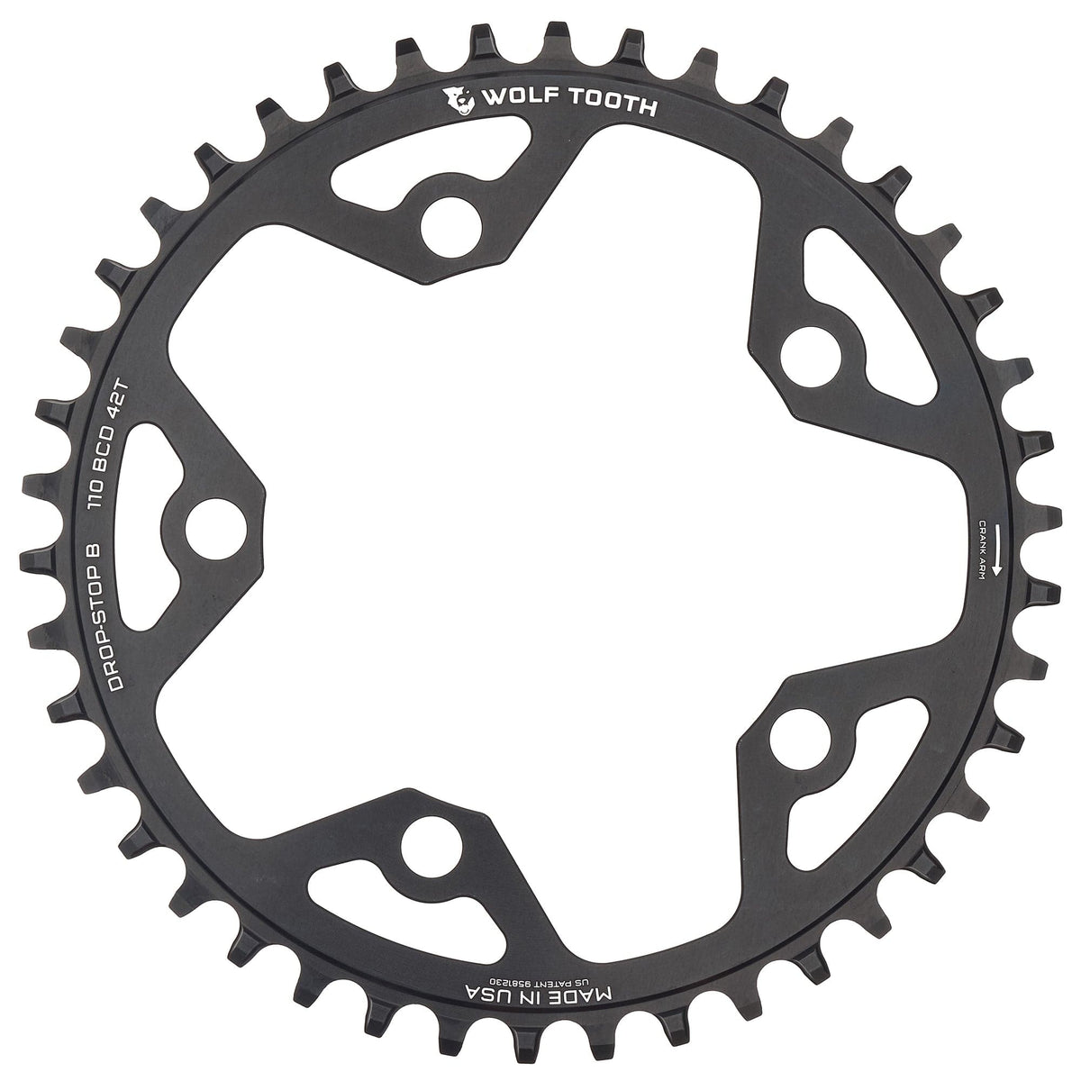 Wolf Tooth 130 BCD Gravel / CX / Road Chainrings 52T