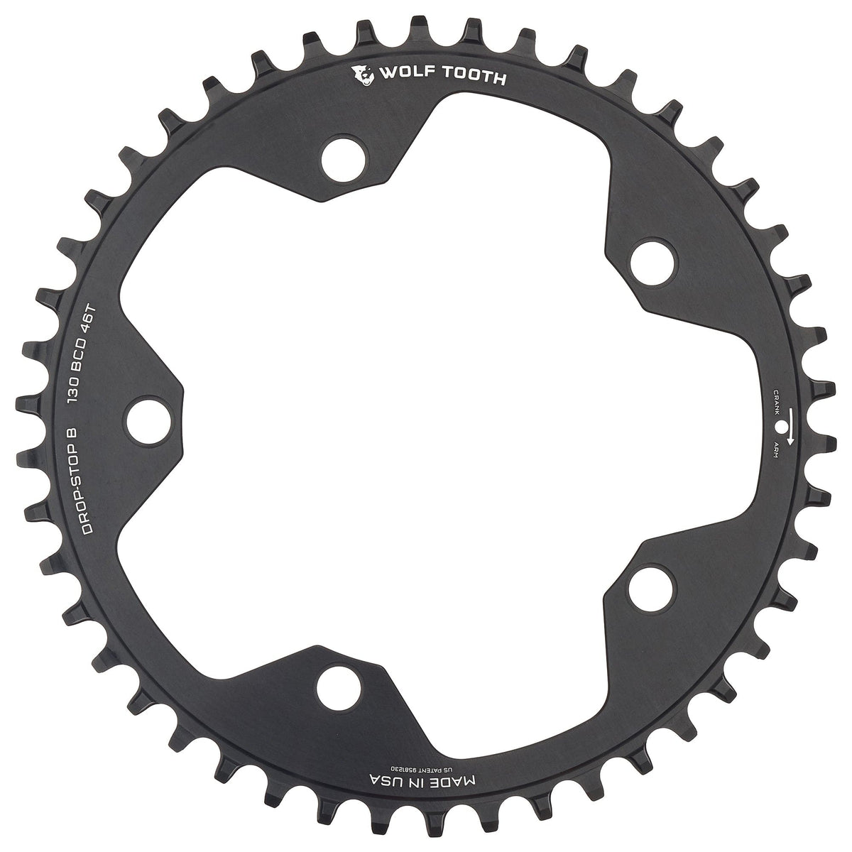 Wolf Tooth 130 BCD Gravel / CX / Road Chainrings 52T