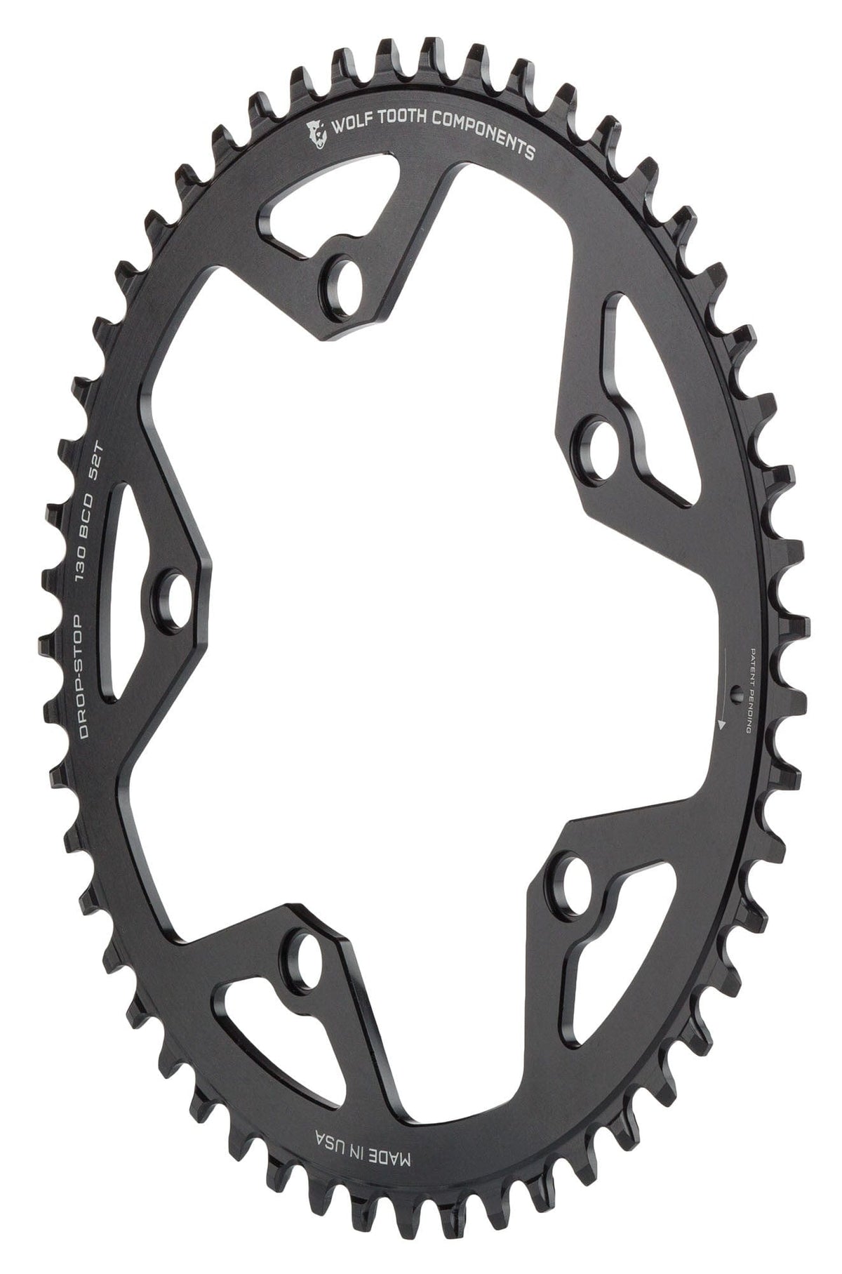 Wolf Tooth 130 BCD Gravel / CX / Road Chainrings 52T
