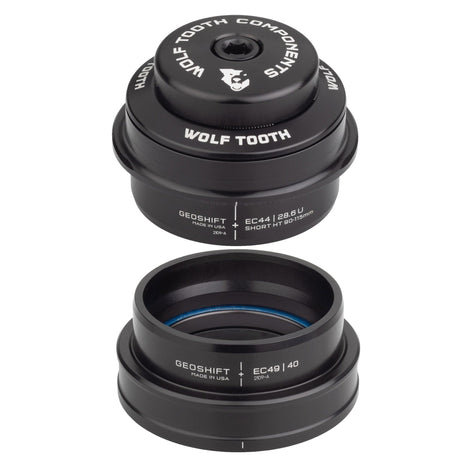 Wolf Tooth 2 Degree GeoShift Performance Angle Headset EC44/28.6 Upper, EC49/40 Lower