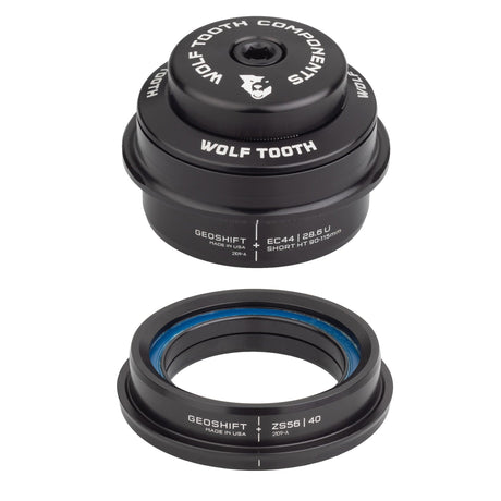 Wolf Tooth 2 Degree GeoShift Performance Angle Headset EC44/28.6 Upper, ZS56/40 Lower