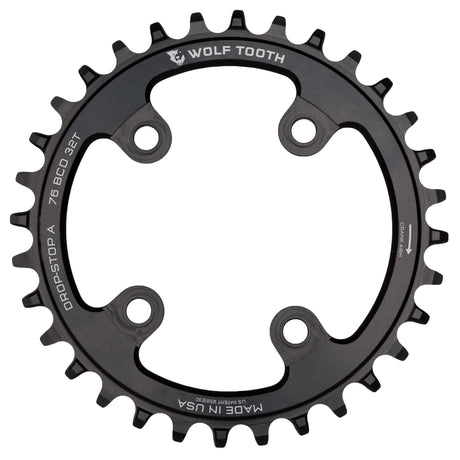 Wolf Tooth 76 BCD Chainrings for SRAM XX1 and Specialized Stout Drop - Stop A