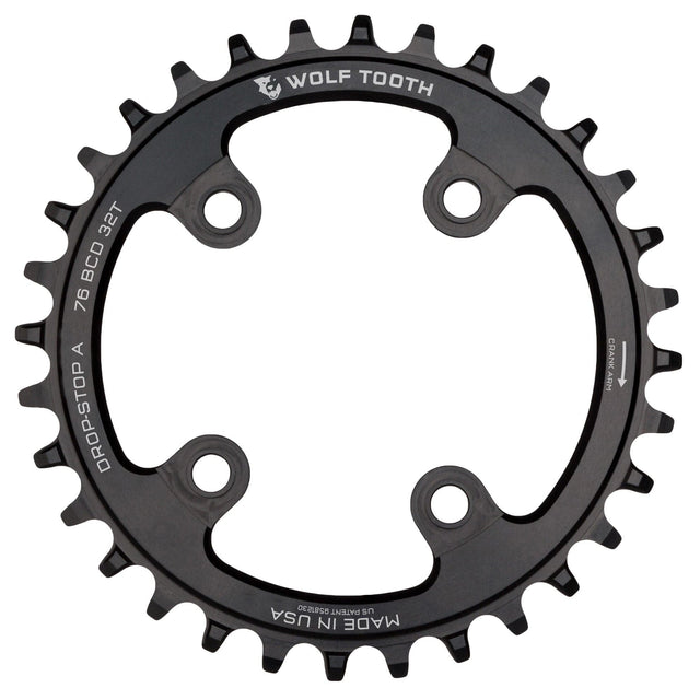 Wolf Tooth 76 BCD Chainrings for SRAM XX1 and Specialized Stout Drop - Stop A