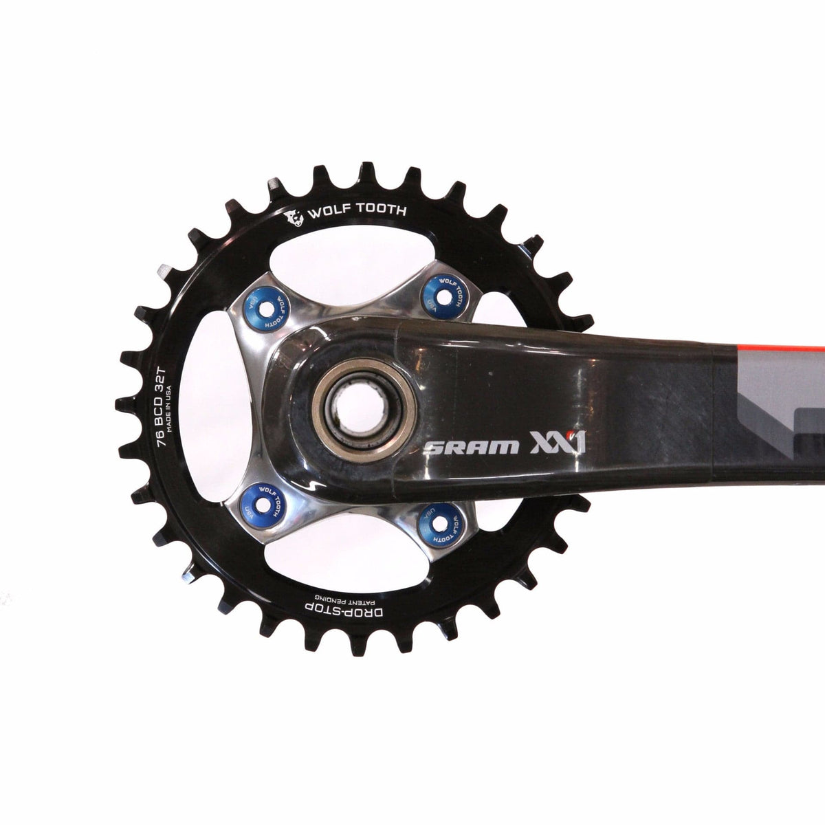 Wolf Tooth 76 BCD Chainrings for SRAM XX1 and Specialized Stout Drop - Stop A