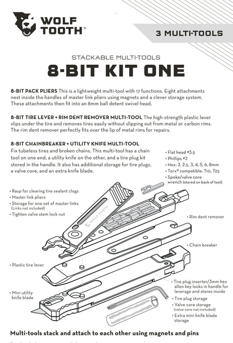 Wolf Tooth 8 - Bit Kit One