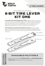 Wolf Tooth 8 - Bit Tire Lever Kit One