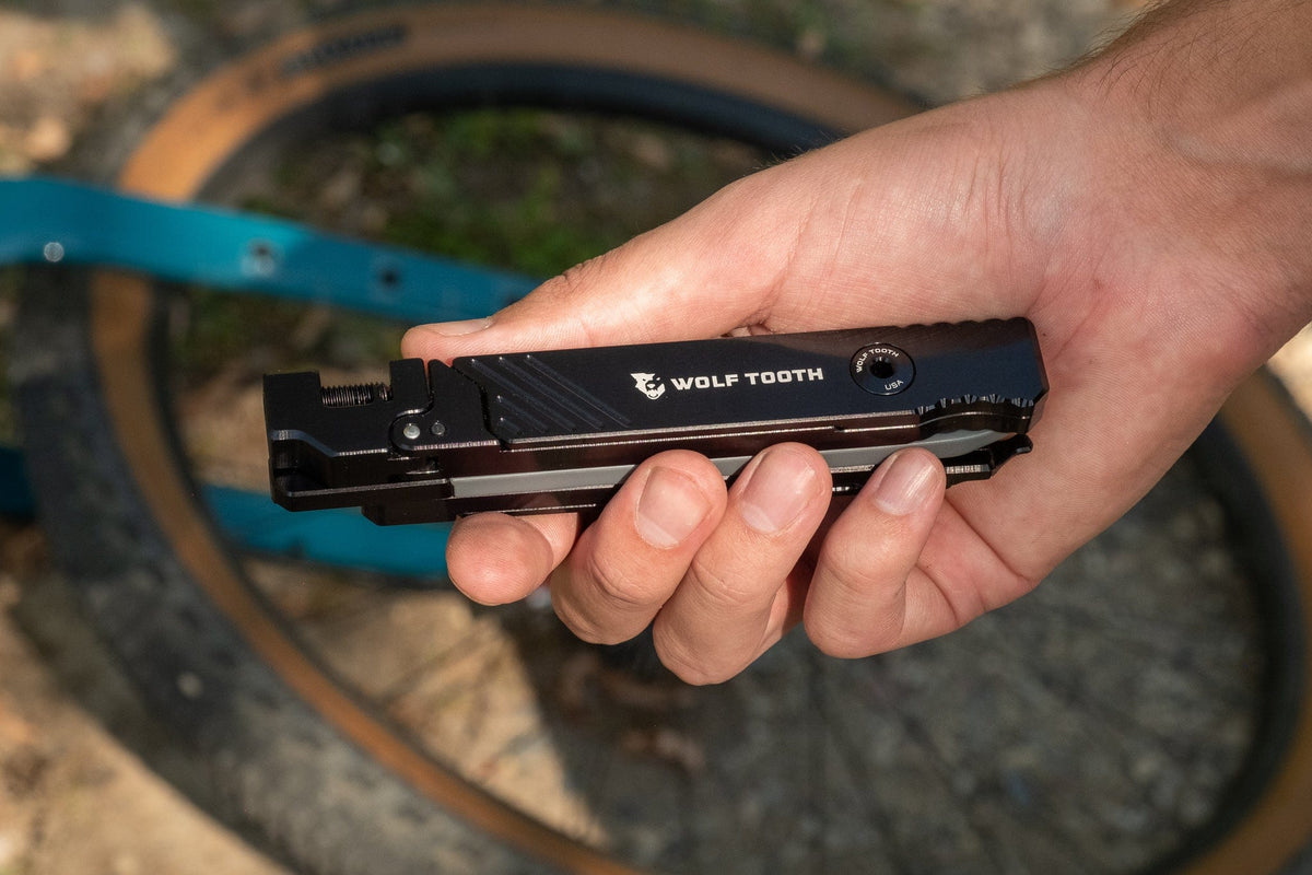 Wolf Tooth 8 - Bit Tire Lever + Rim Dent Remover Multi - Tool