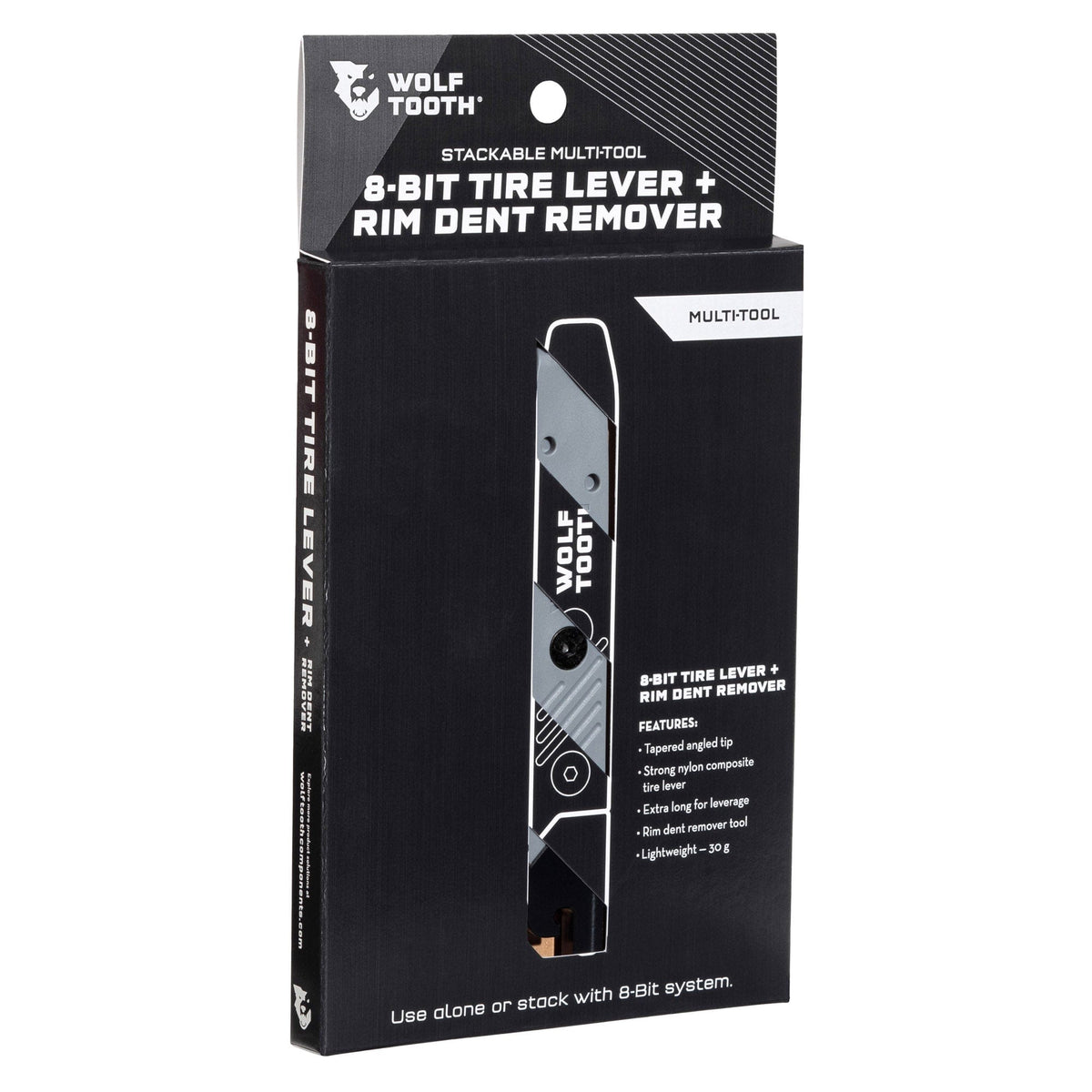 Wolf Tooth 8 - Bit Tire Lever + Rim Dent Remover Multi - Tool