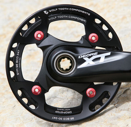 Wolf Tooth 96 BCD Bash Ring for Shimano Compact Triple Bash Ring