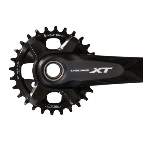 Wolf Tooth 96 mm BCD Chainrings for Shimano XT M8000 and SLX M7000 Drop - Stop A