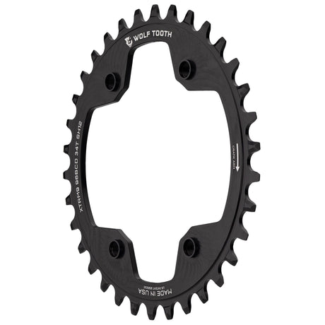 Wolf Tooth 96 mm BCD Chainrings for Shimano XTR M9000 and M9020 Drop - Stop A