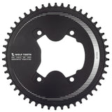 Wolf Tooth Aero 110 BCD Asymmetric 4 - Bolt Chainrings for Shimano GRX 800 Cranks Drop - Stop ST