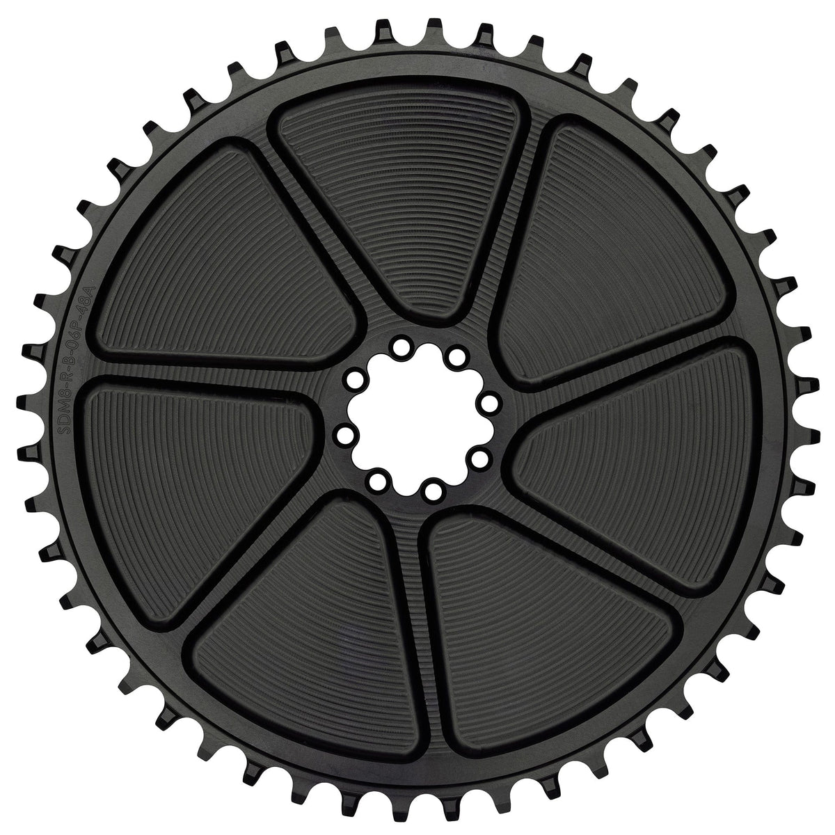 Wolf Tooth Aero Direct Mount Chainring for SRAM 8 - Bolt Gravel / Road Cranks Drop - Stop B