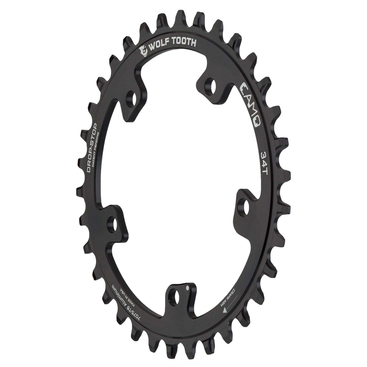 Wolf Tooth CAMO Aluminum Round Chainring Drop - Stop B