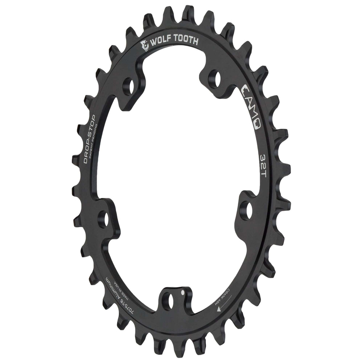 Wolf Tooth CAMO Aluminum Round Chainring Drop - Stop B