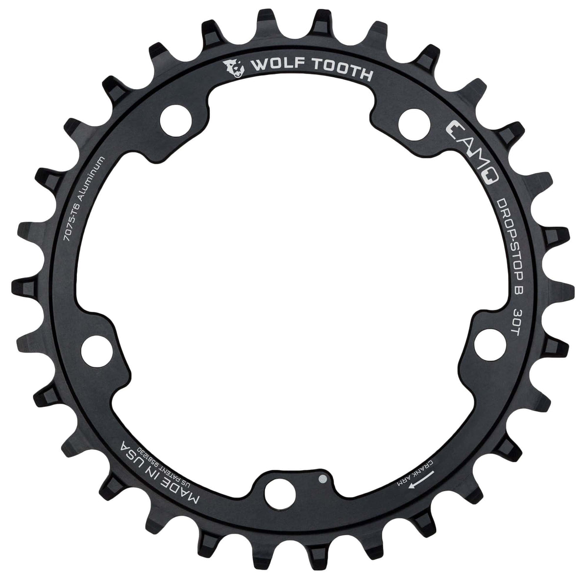 Wolf Tooth CAMO Aluminum Round Chainring Drop - Stop B