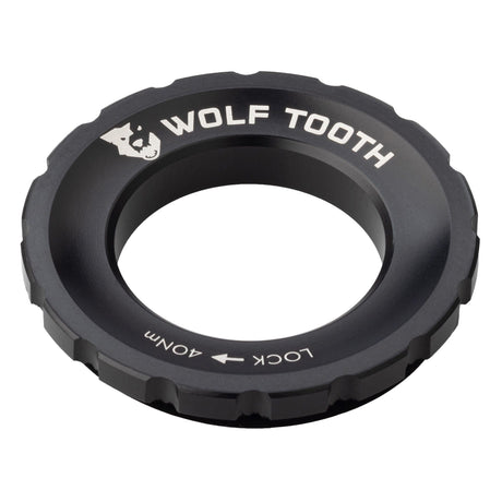 Wolf Tooth Centerlock Rotor Lockring – External Spline Black