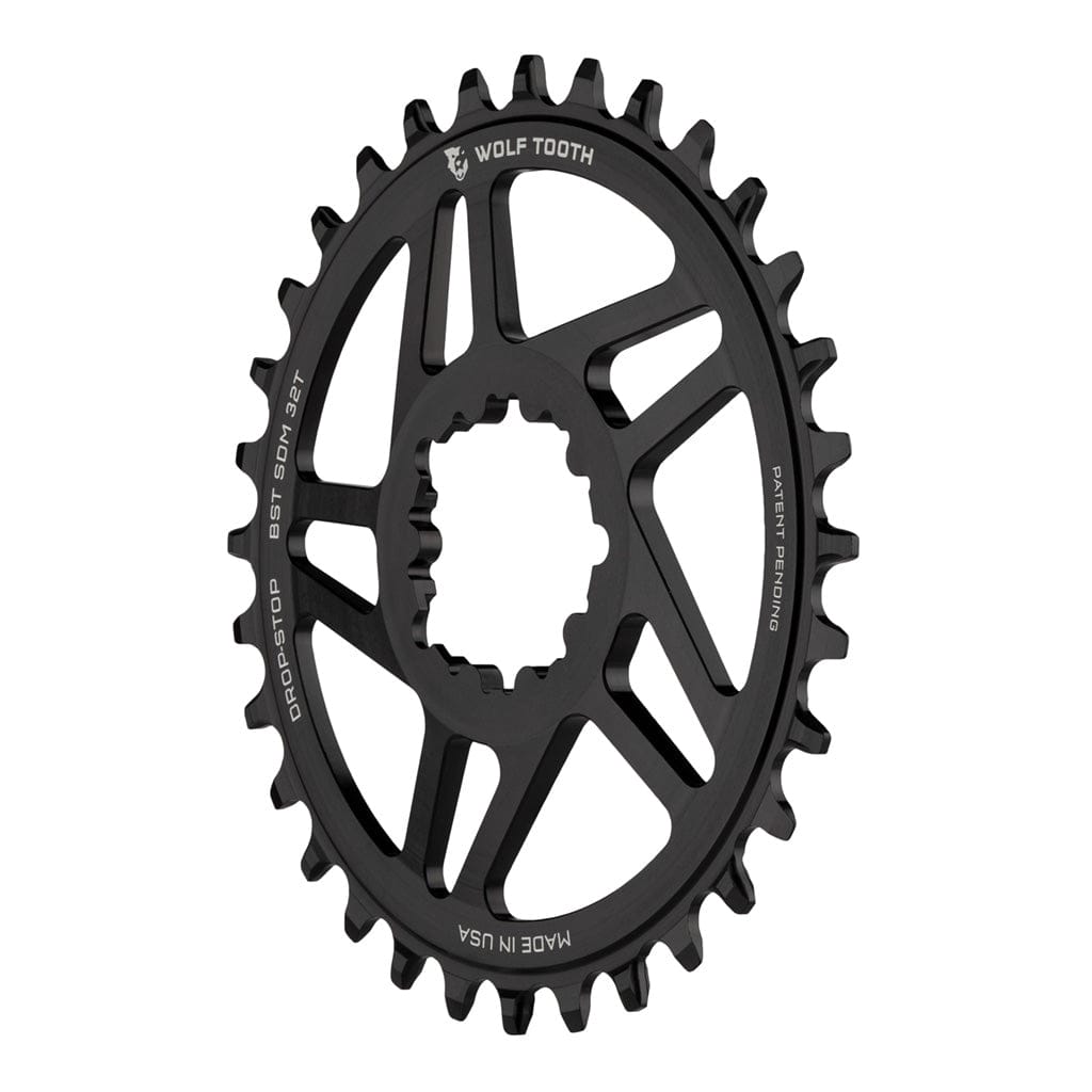 Wolf Tooth Direct Mount Chainrings for SRAM 3 - bolt Cranks Drop - Stop ST
