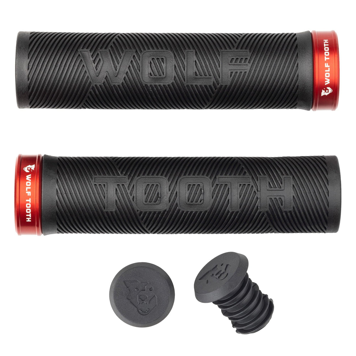 Wolf Tooth Echo Lock - On Grips Red