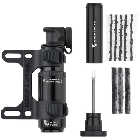 Wolf Tooth EnCase Pump 30cc 30cc Pump with Tubeless Tire Plug Tool