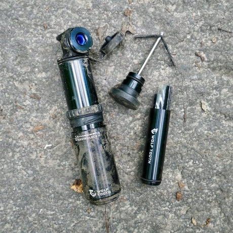 Wolf Tooth EnCase Pump 40cc 40cc Pump with Chain + Tire Plug Multi - Tool