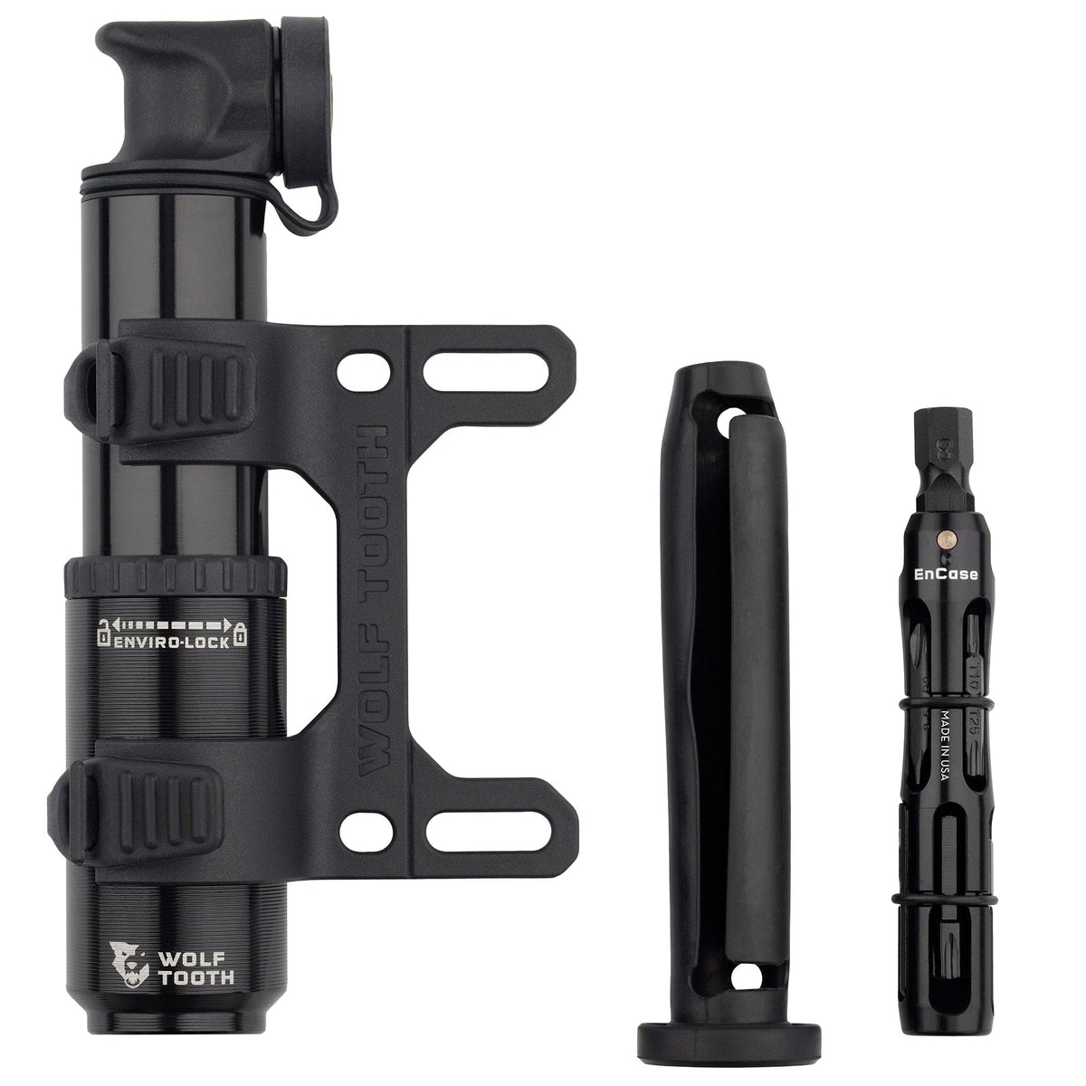 Wolf Tooth EnCase Pump 40cc 40cc Pump with Hex Bit Wrench Multi - Tool