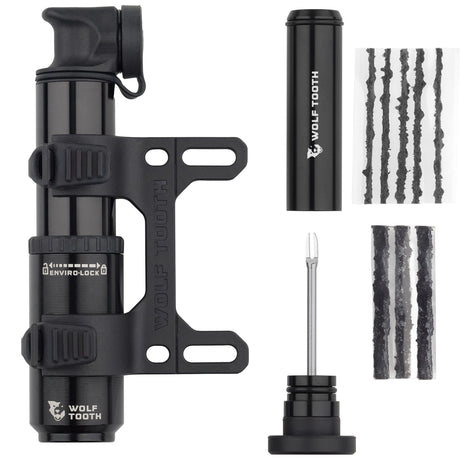 Wolf Tooth EnCase Pump 40cc 40cc Pump with Tubeless Tire Plug Tool