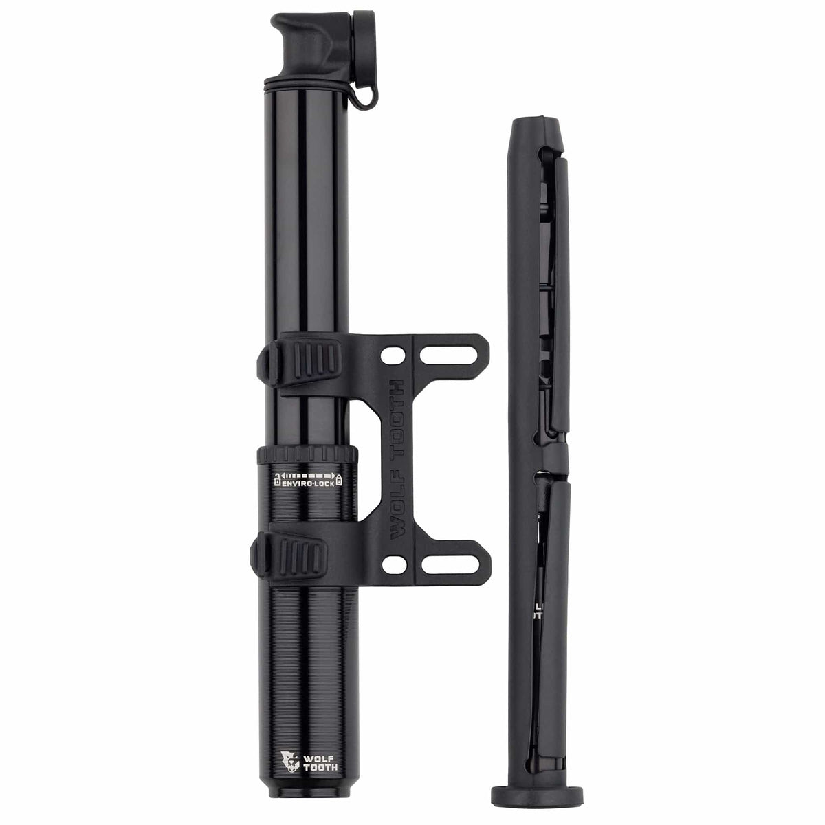 Wolf Tooth EnCase Pump 85cc 85cc Pump with Tubeless Tire Plug Tool