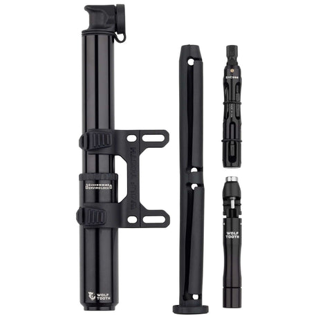 Wolf Tooth EnCase Pump 85cc 85cc Pump with Hex Bit Wrench Multi - Tool & Chain + Tire Plug Multi - Tool
