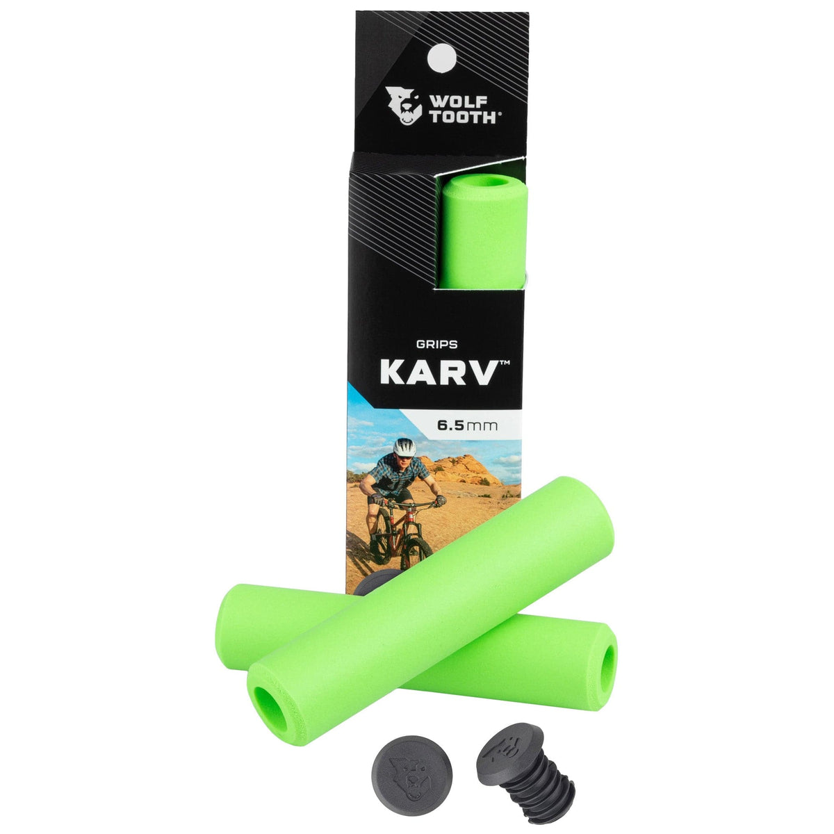 Wolf Tooth Karv Grips Green