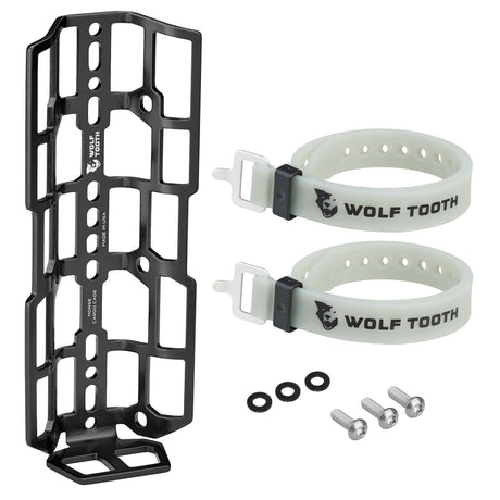 Wolf Tooth Morse Cargo Cage Morse Cargo Cage w/ 2 Straps - Black