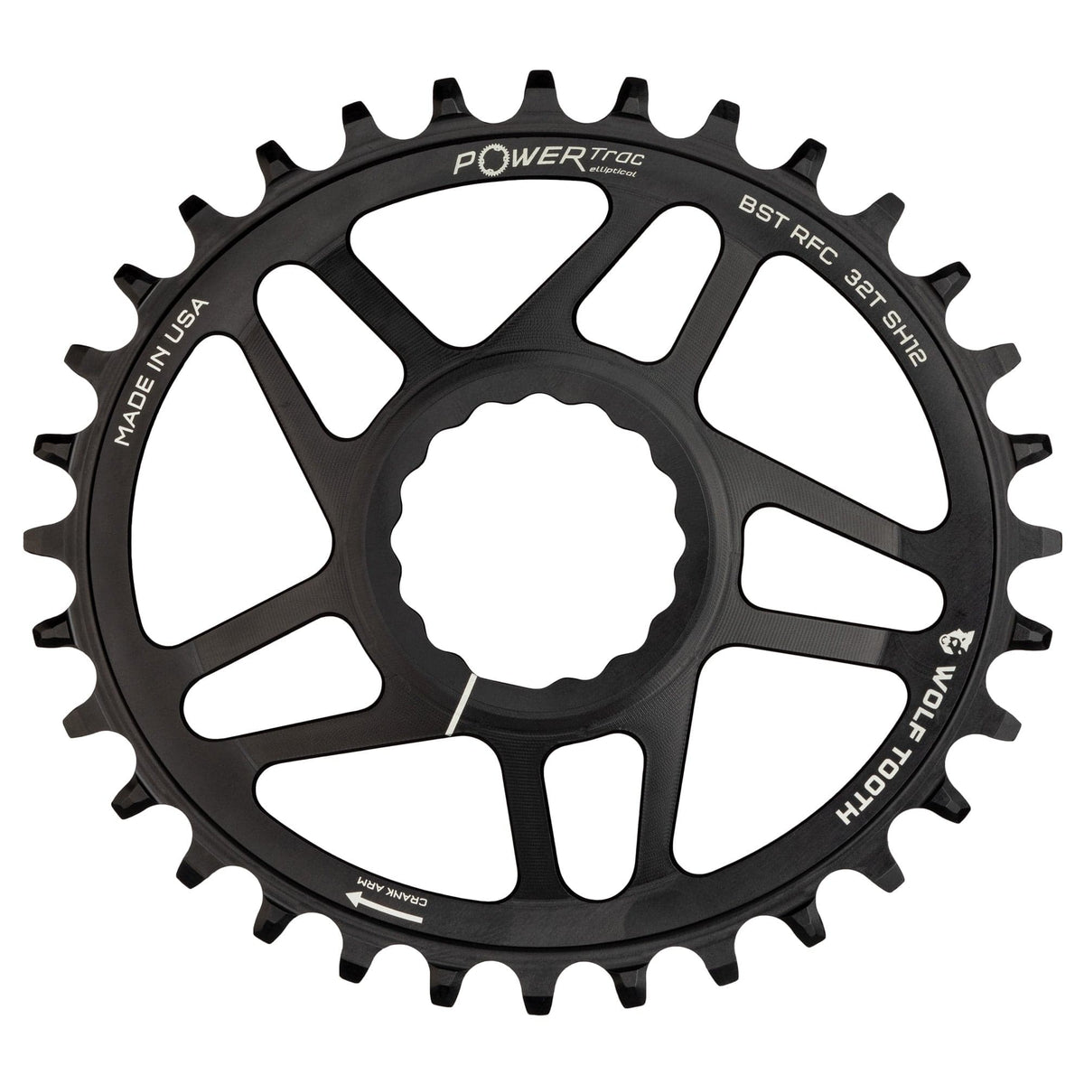 Wolf Tooth Oval Direct Mount Chainrings for Race Face Cinch - Drop - Stop A Drop - Stop A