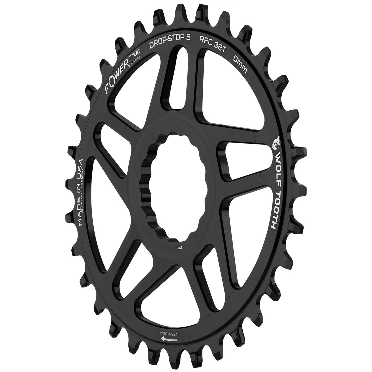 Wolf Tooth Oval Direct Mount Chainrings for Race Face Cinch - Drop - Stop A Drop - Stop A