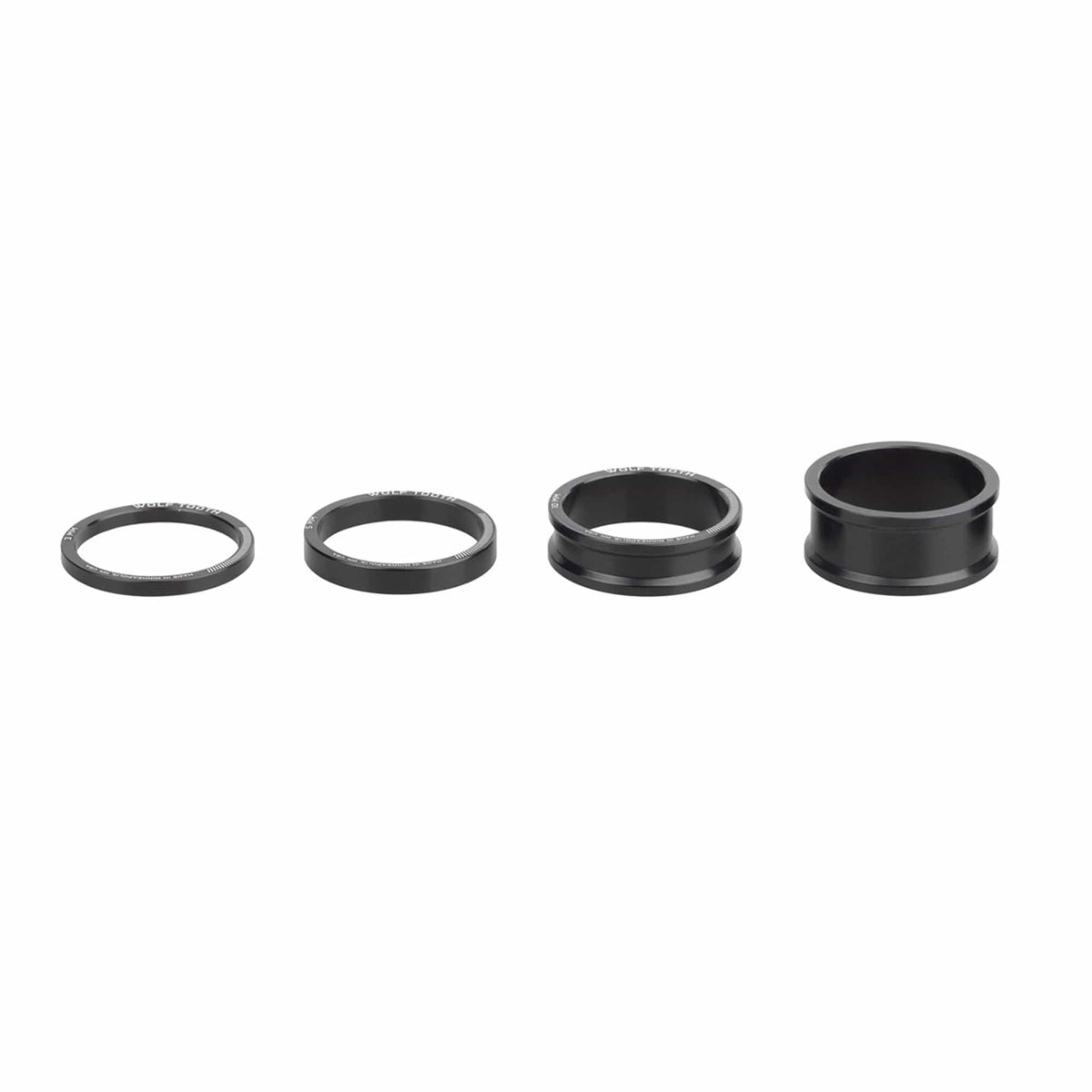 Wolf Tooth Precision Headset Spacers 3,5,10,15mm Kit