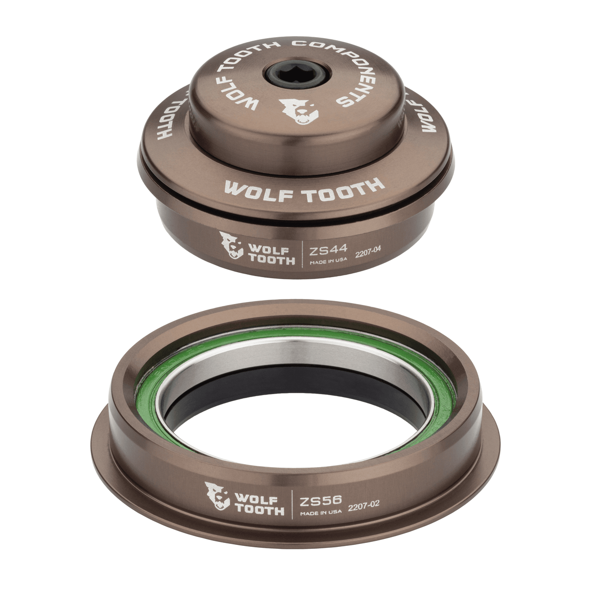 Wolf Tooth Premium Headsets – Espresso Upper and Lower