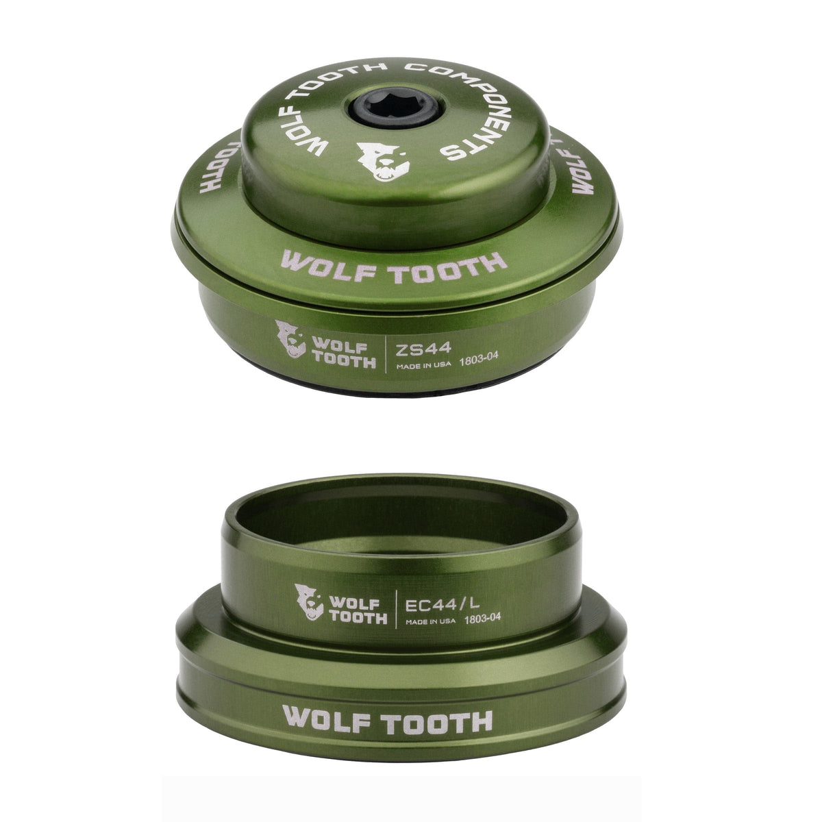 Wolf Tooth Premium Headsets - Olive Olive