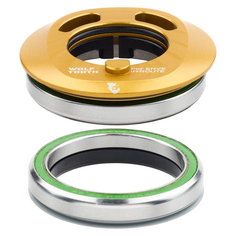 Wolf Tooth Premium IS52 Internal Aero Headset for ENVE IN - Route System IS52 Upper & Lower Set