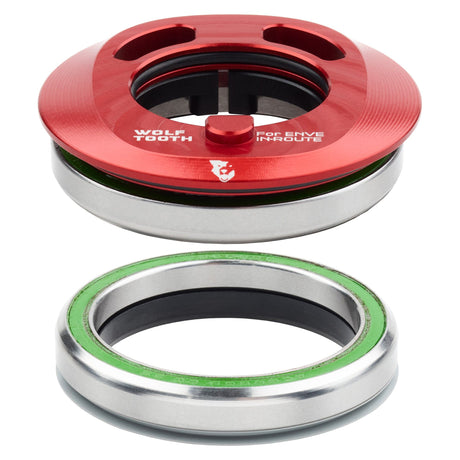 Wolf Tooth Premium IS52 Internal Aero Headset for ENVE IN - Route System IS52 Upper & Lower Set