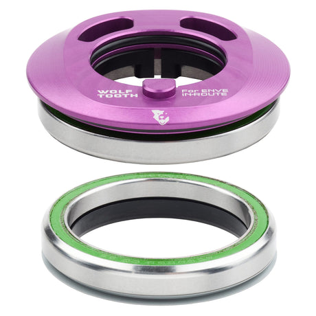 Wolf Tooth Premium IS52 Internal Aero Headset for ENVE IN - Route System IS52 Upper & Lower Set