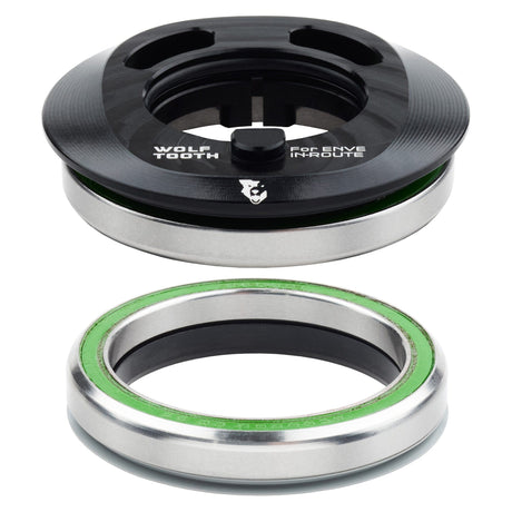 Wolf Tooth Premium IS52 Internal Aero Headset for ENVE IN - Route System IS52 Upper & Lower Set
