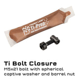 Wolf Tooth Seatpost Clamp Titanium Bolt Hardware Upgrade Kit Bolt Closure