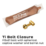 Wolf Tooth Seatpost Clamp Titanium Bolt Hardware Upgrade Kit Bolt Closure