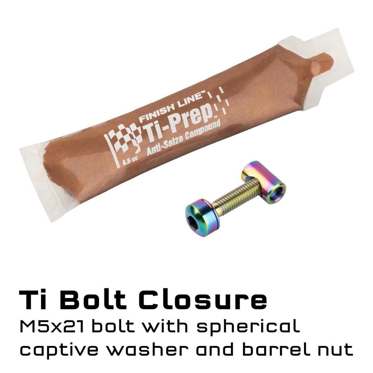Wolf Tooth Seatpost Clamp Titanium Bolt Hardware Upgrade Kit Bolt Closure