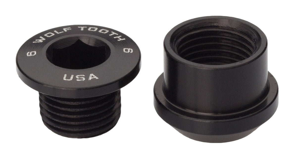 Wolf Tooth Set of 4 Chainring Bolts+Nuts for 1X Aluminum