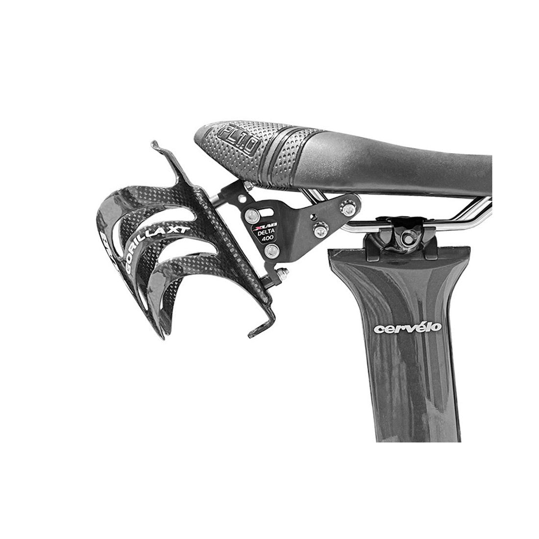 XLAB Delta 400 XT Rear Hydration System Gloss Black